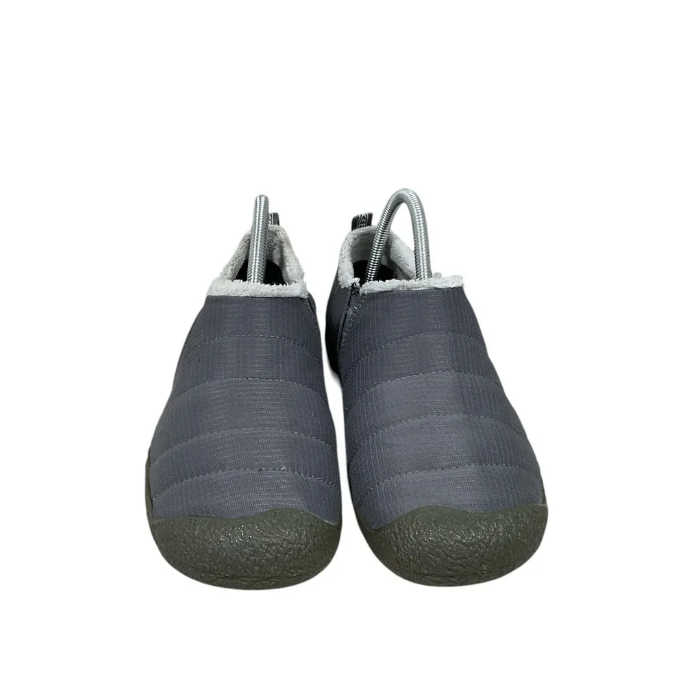 Keen Shoes Mens 9‎ Howser II Sneakers Slip On Flats 1023998 Gray Fabric Casual